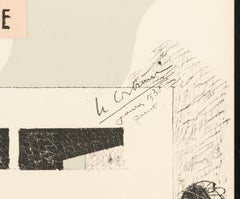 Œuvre Plastique,  Kunsthaus Zürich 1938 – lithograph, hand-signed and denoted