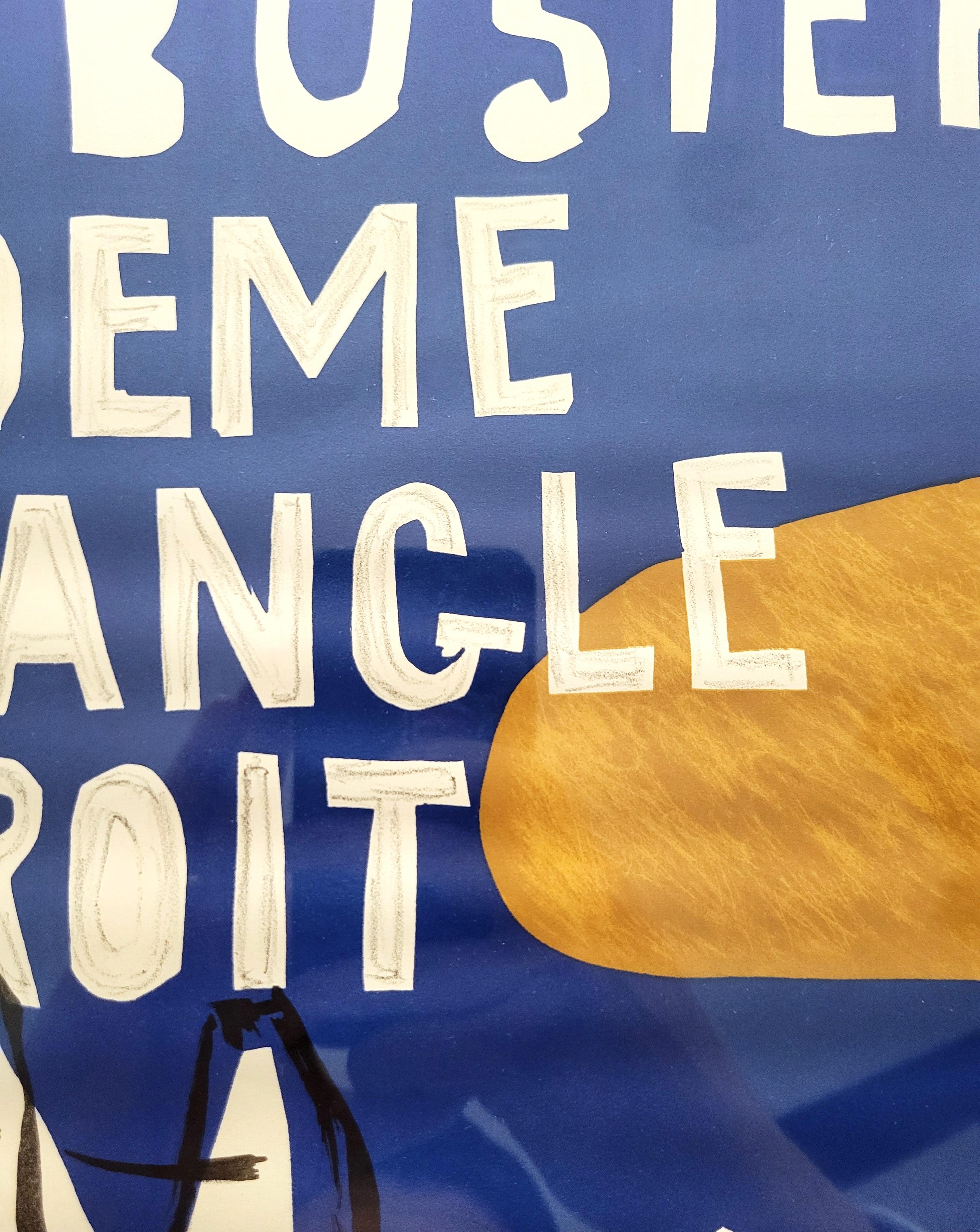Le Corbusier - Poeme de L'Angle Droit (Galerie Berggruen & Cie) Poster /// Litho 12