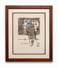 "Les Oiseaux" (The Birds),  From Unité, Etching/Aquatint, Numbered and Signed