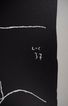 Nude - Original lithograph (Atelier Michel Cassé), 1964