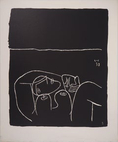Set of 3 lithographs (for Daria) (Atelier Michel Cassé), 1964