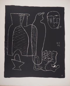 Still Life with Hand - Original lithograph (Atelier Michel Cassé), 1964
