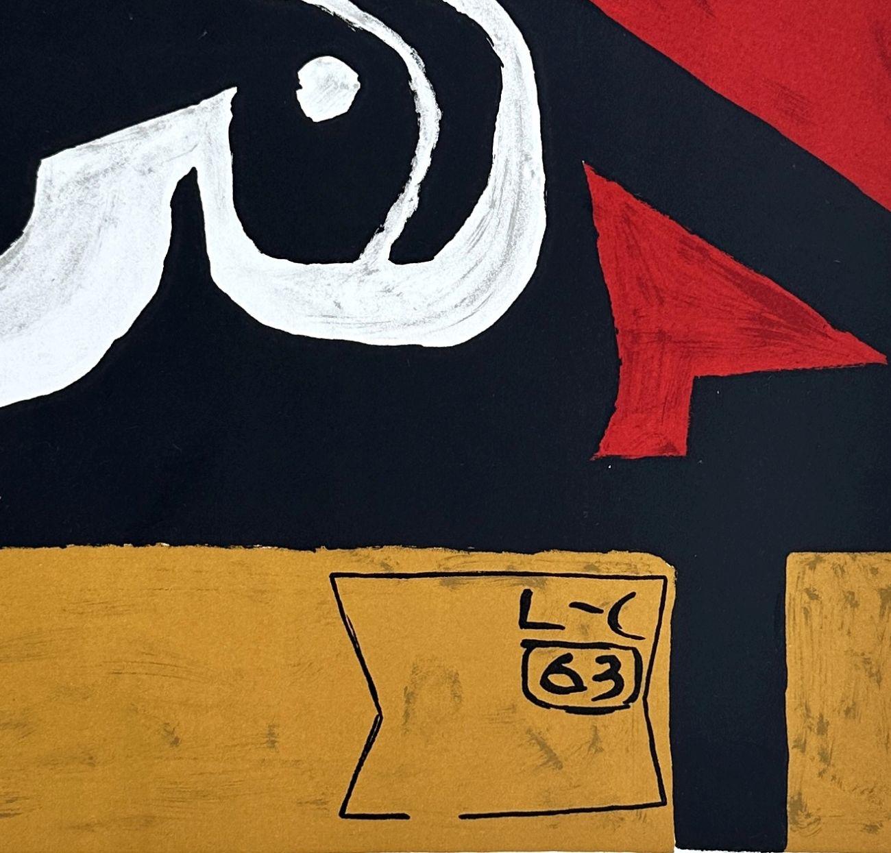 Le Corbusier (1887-1965)
Surralistischer Traum, 1963

Original-Lithographie
Signiert und datiert in der Platte
Auf Papier im Format 59,5 x 49 cm

Sehr guter Zustand