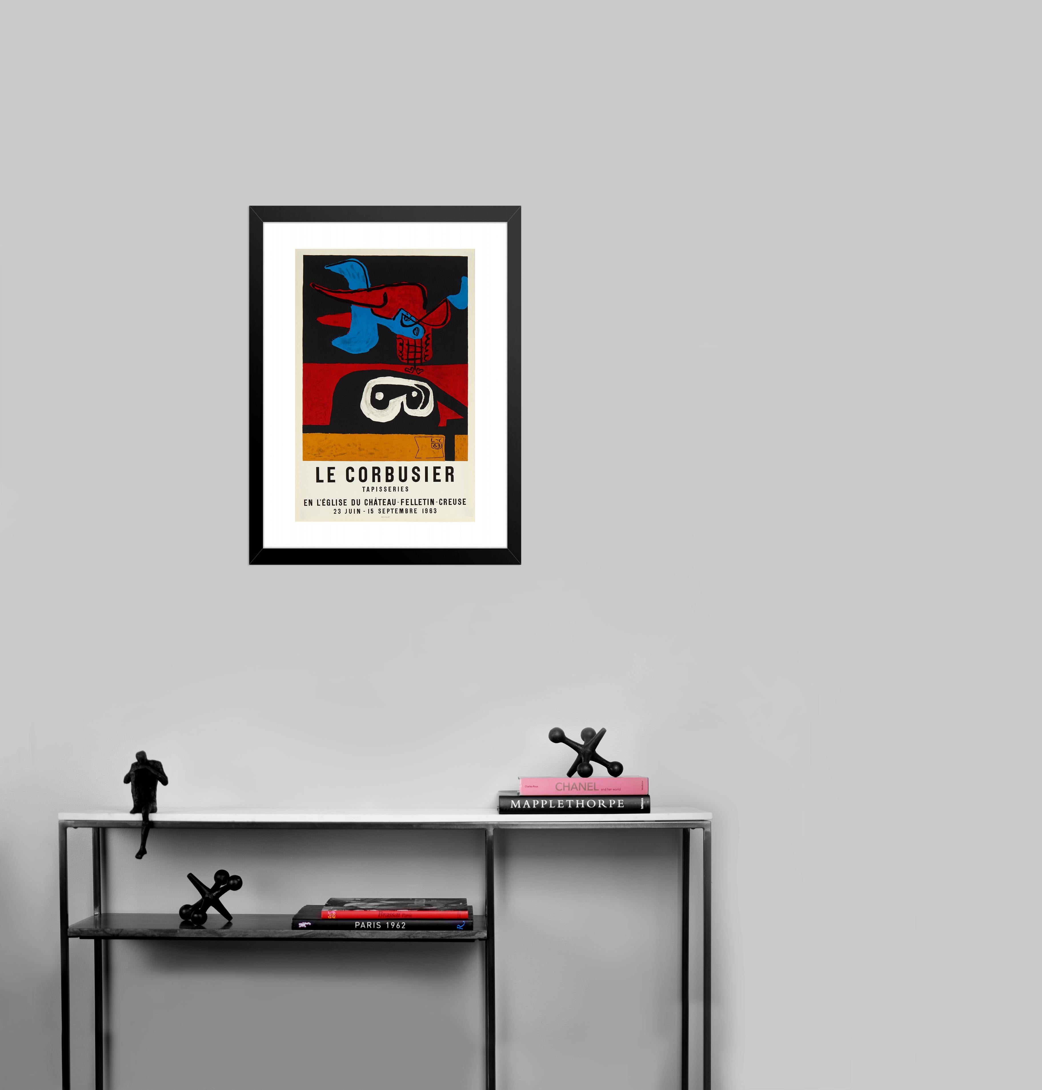 Tapisseries, en L'eglise de Chateau-Felletin-Creuse by Le Corbusier, 1963 For Sale 2