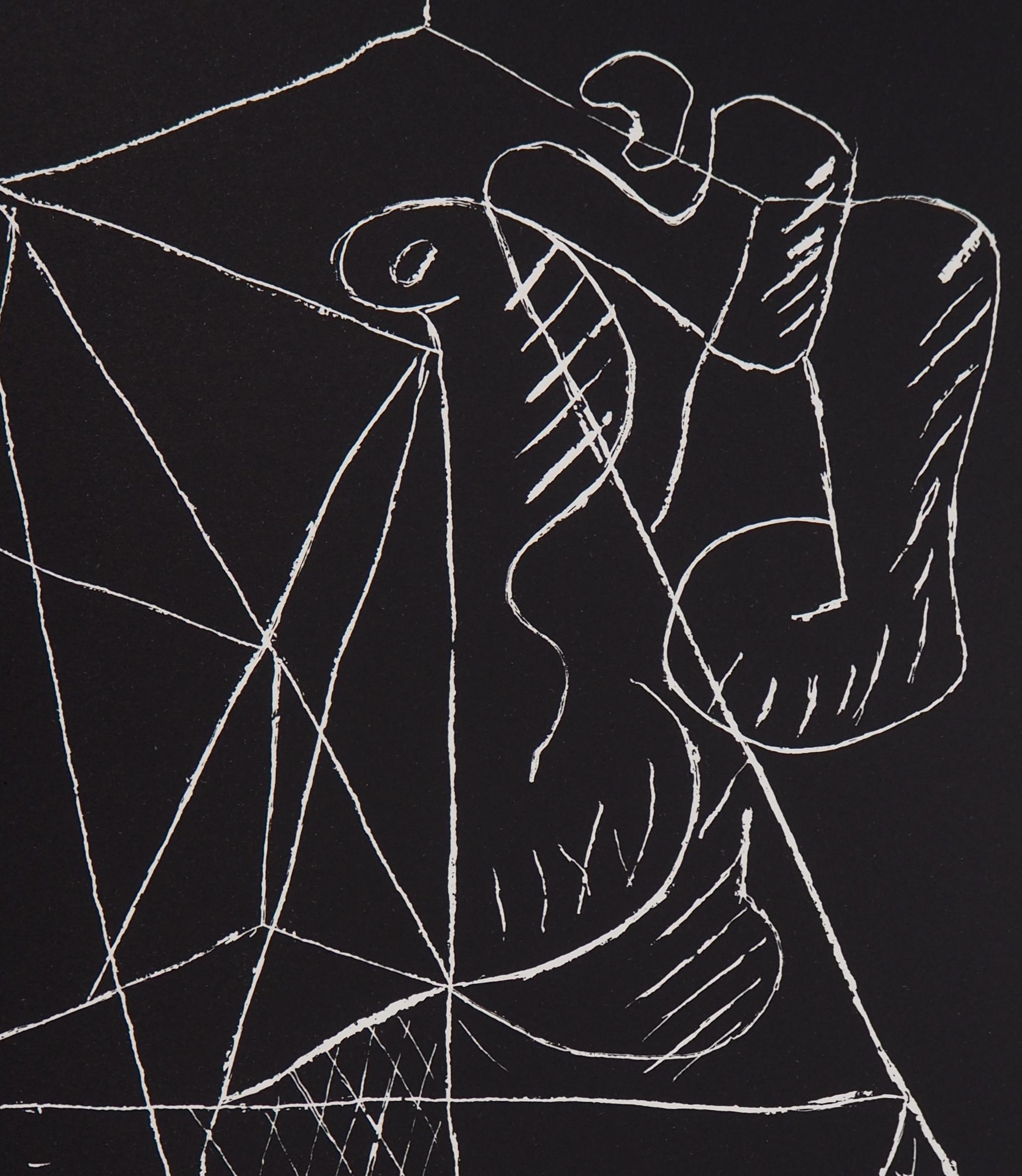 Le Corbusier
L'architecte : Main et Proportions, 1964

Lithographie originale
Signature imprimée dans la plaque
Sur vélin 42,5 x 35,5 cm (environ 16,5 x 16,5 cm)  13.7 in)
Édité par Forces-Vives (Paris) en 1964

Excellent état