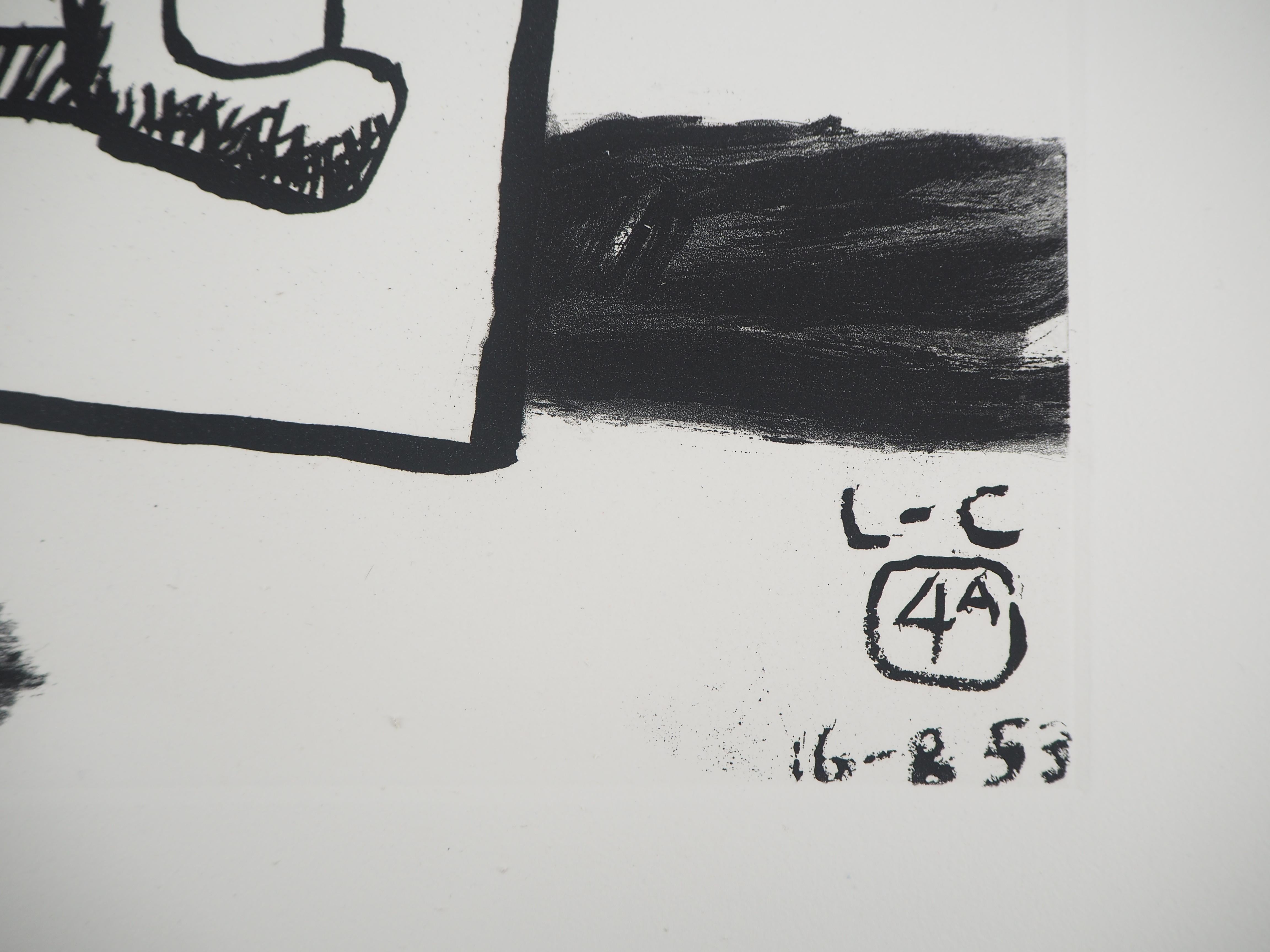 Unite : Cubist Hands - Original etching - Numbered / 10 - Print by Le Corbusier