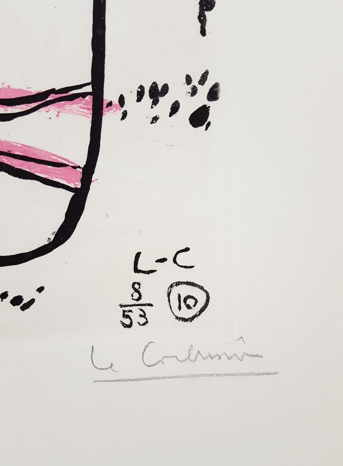 Unité, Planche 10 (Set of 2) /// Surrealism Modern Art Le Corbusier Nude Animal For Sale 3