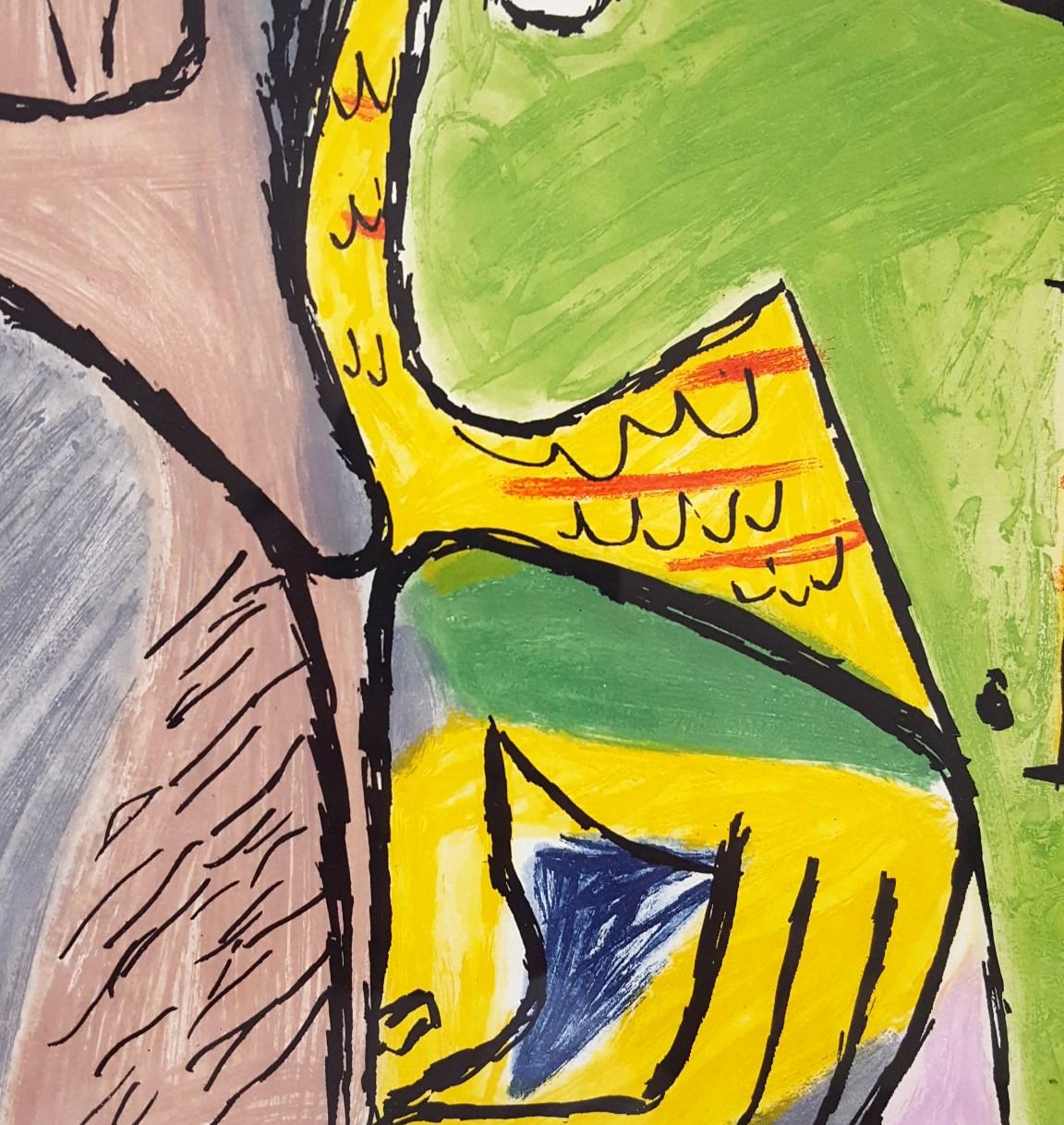 Unité, Planche 3 (Set of 2) /// Surrealism Le Corbusier Etching Modern Aquatint For Sale 5