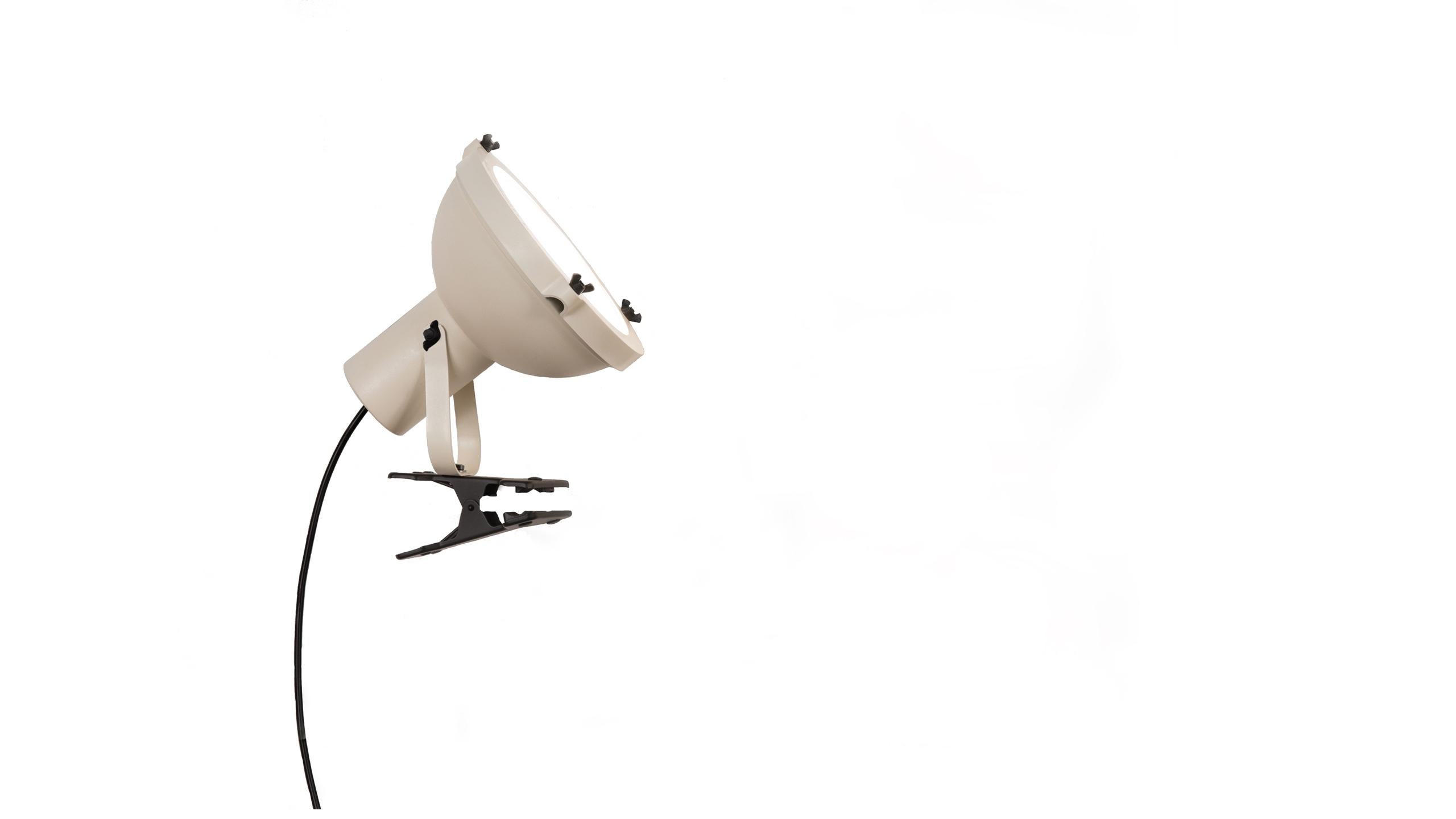 Le Corbusier 'Projecteur 165 Pincer Clip' Table Lamp for Nemo in Night Blue In New Condition In Glendale, CA