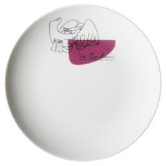 Juego de dos platos de postre Le Corbusier Service Prunier Para Cassina