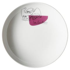 Juego de dos platos hondos Le Corbusier Service Prunier Para Cassina