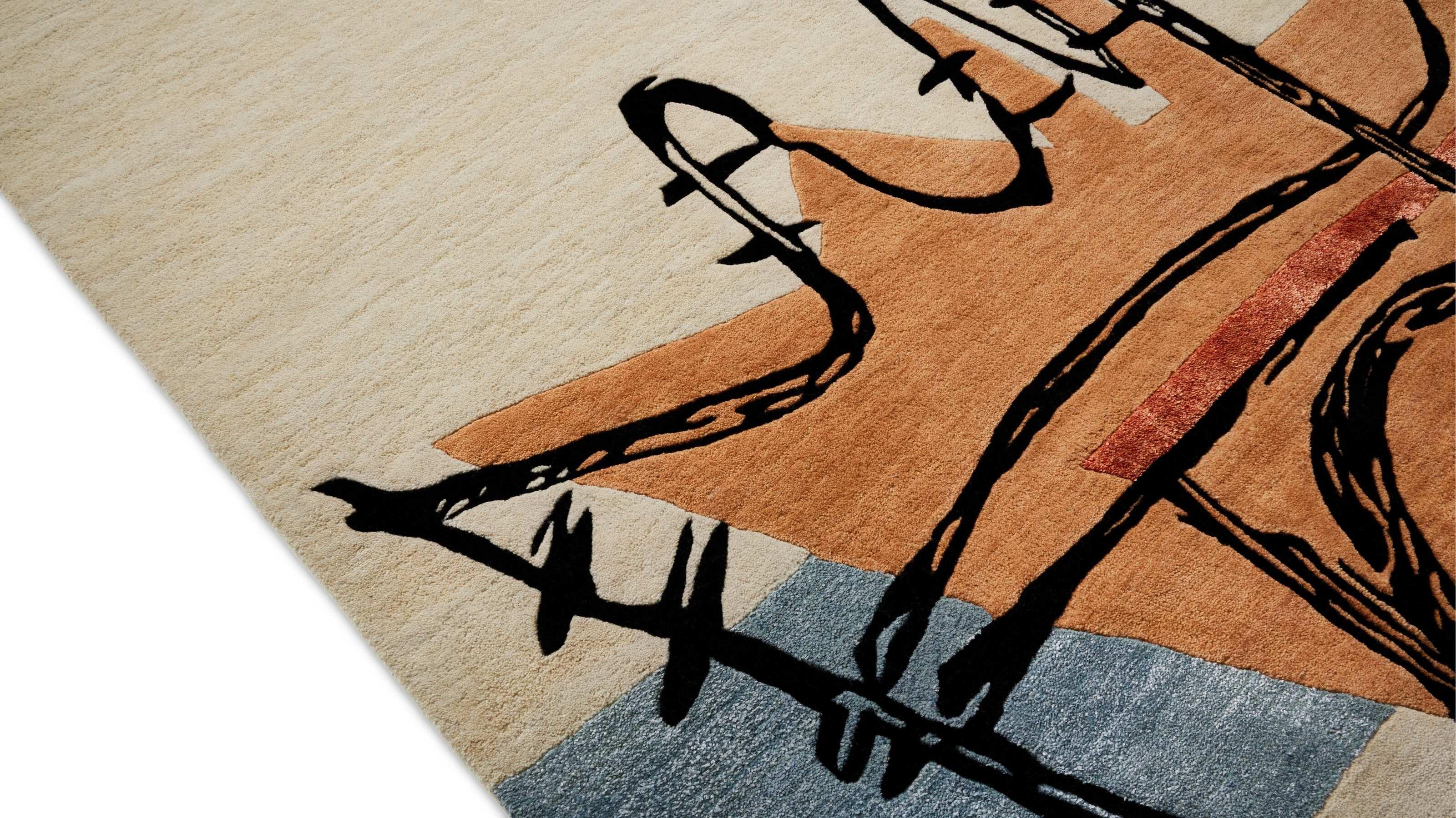 Le Corbusier Tapis La Main Ouverte, La Main Ouverte im Zustand „Neu“ im Angebot in Barcelona, Barcelona
