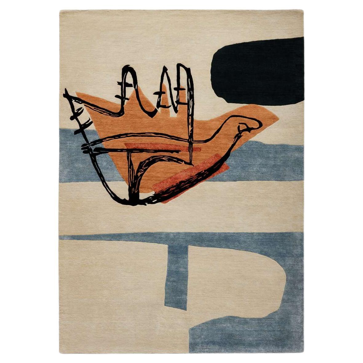 Le Corbusier Tapis La Main Ouverte Rug for Cassina, Italy - New  For Sale