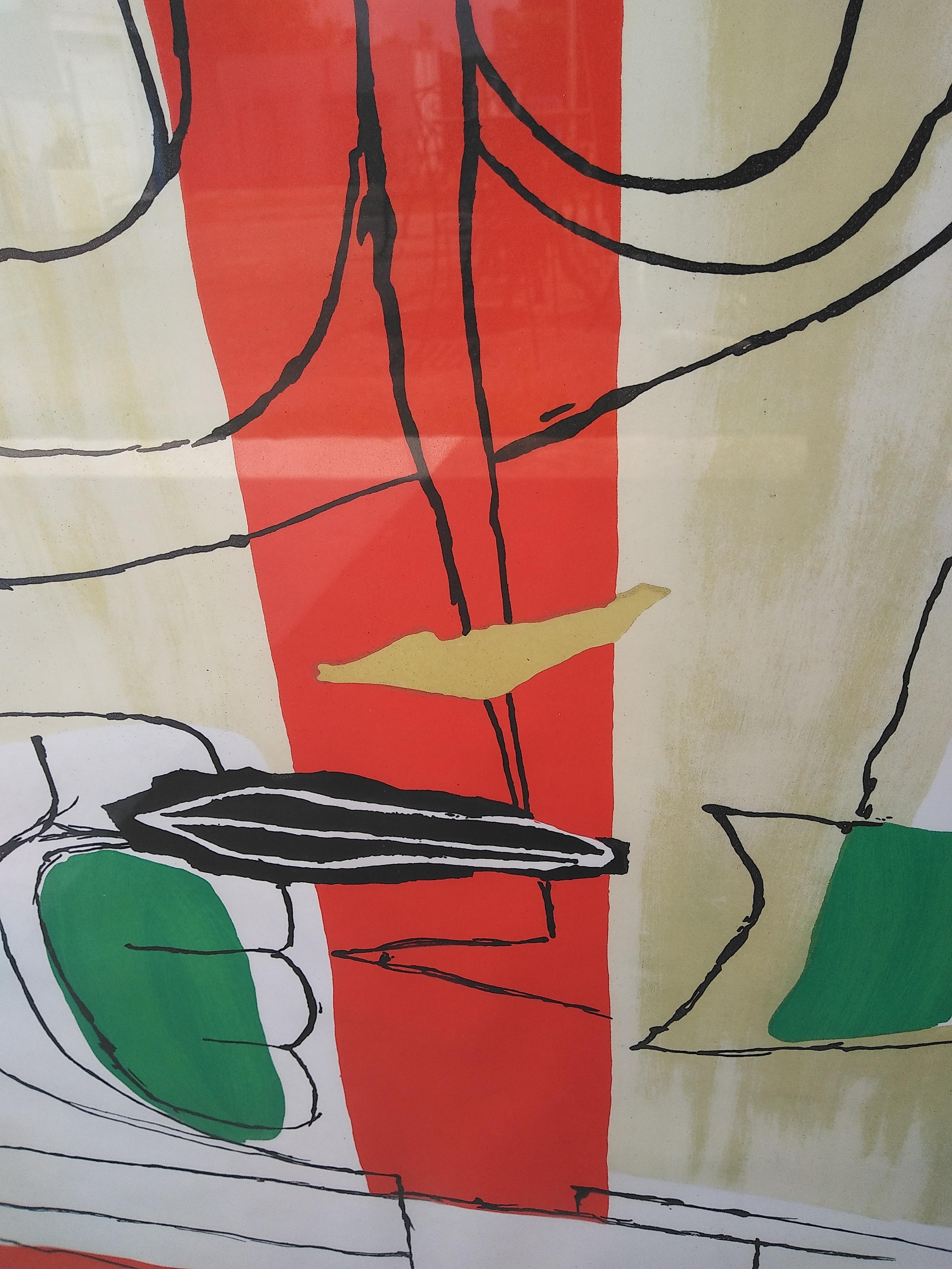 Le Corbusier Toreau Lithographie (Moderne der Mitte des Jahrhunderts) im Angebot