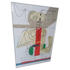 Litografia di Le Corbusier Toreau