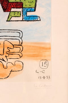 Le Corbusier, "Unité", Planche 15, IX/XXX