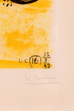 Le Corbusier, "Unité" Planche 16, IX/XXX