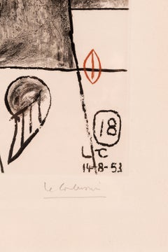 Le Corbusier, "Unité" Planche 18, IX/XXX