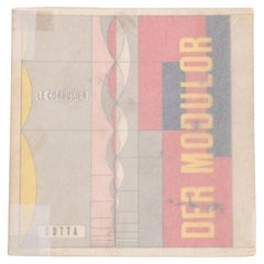Le Corbusier's Modulor Book, 1970 Edition, Good Condition, Germany