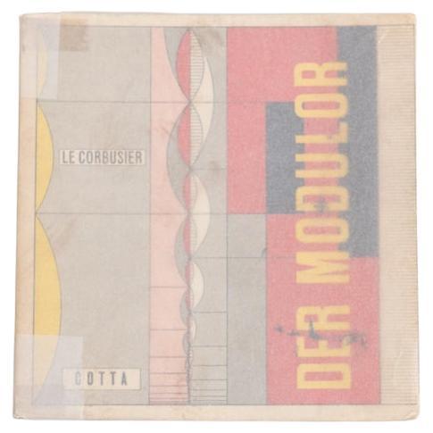 Le Corbusier
s Modulor Book, 1970 Edition, Good Condition, Germany For Sale