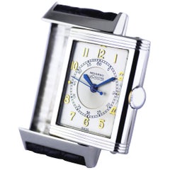 Le Coultre Reverso, Art Deco, Stainless Steel, circa 1934