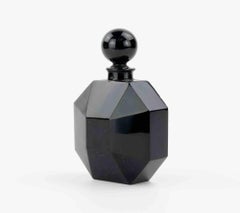 Le Dandy D'Orsay Black Baccarat Glass Perfume Bottle, 1920s