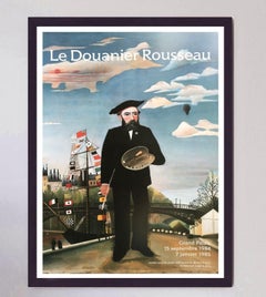 Le Douanier Rousseau – Grand Palais, Paris. Affiche originale d'Henri Rousseau, 1984