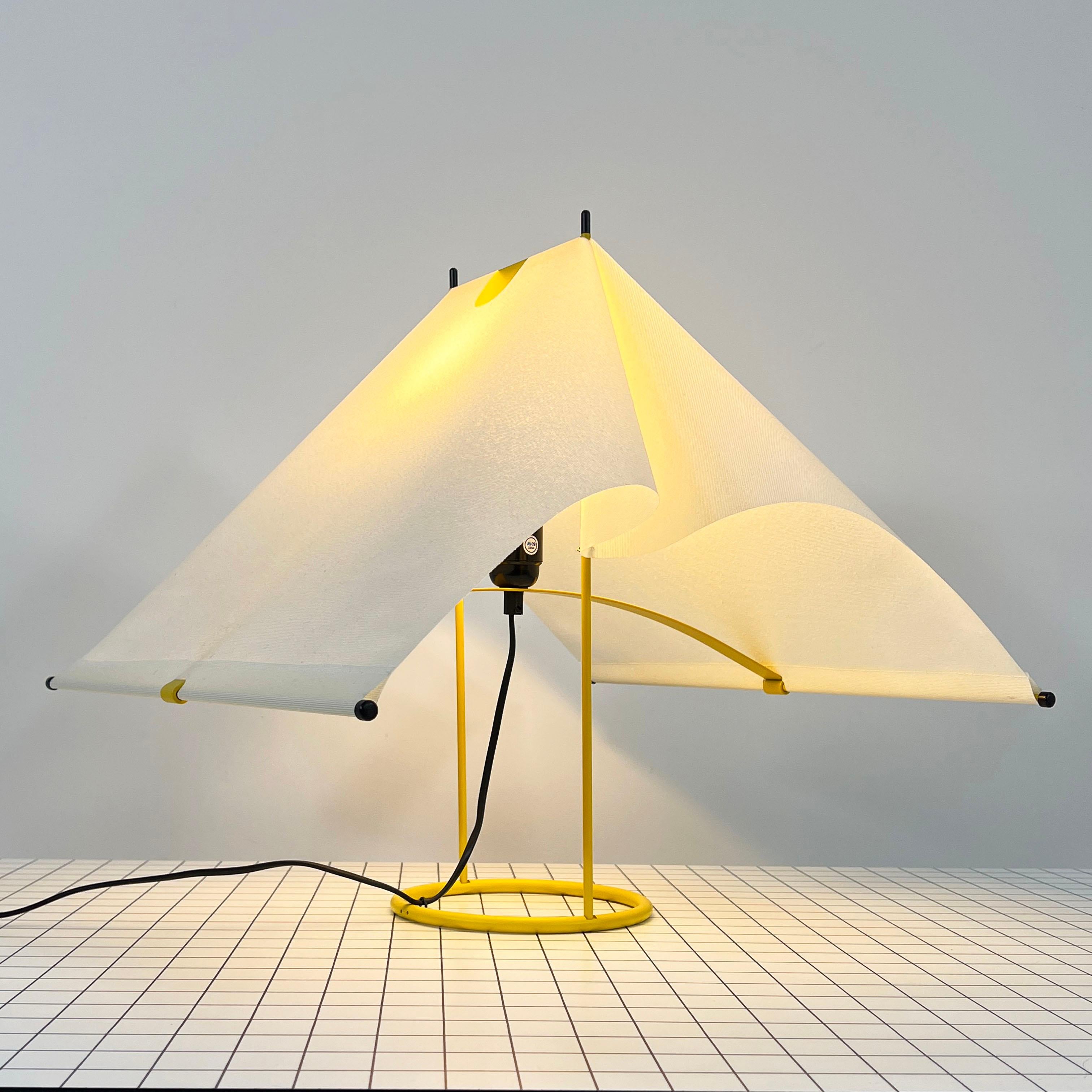 Mid-Century Modern Le Falene Table Lamp by Piero De Martini for Arteluce, 1980s