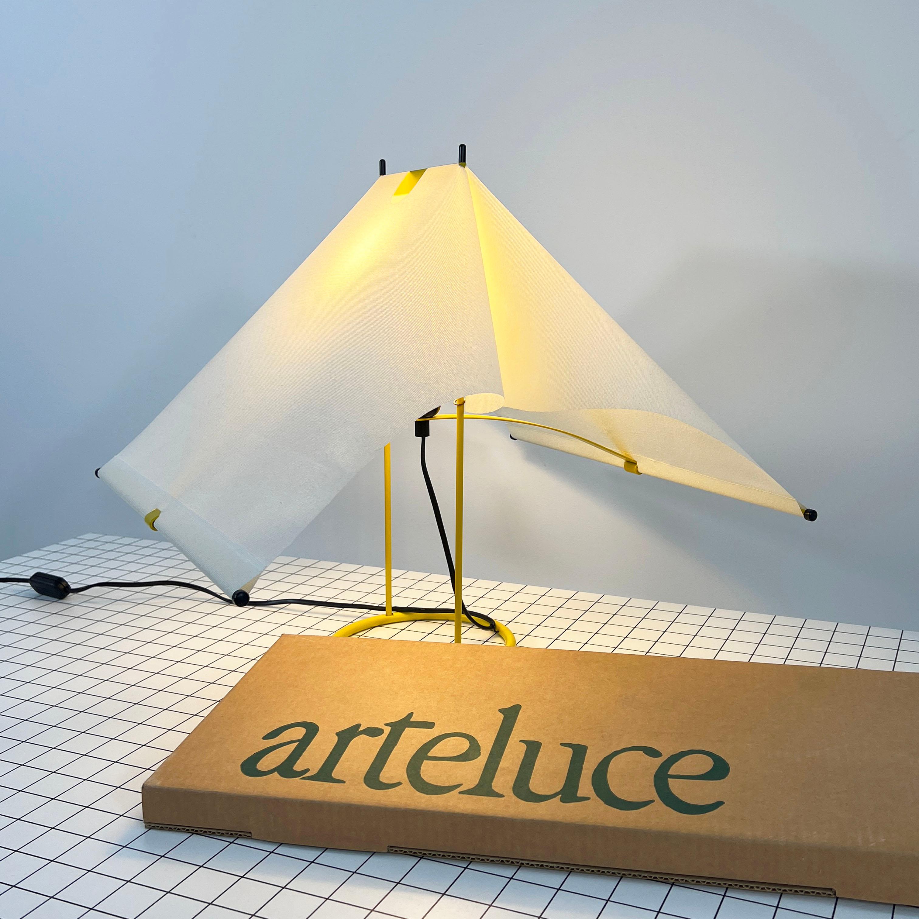 Le Falene Table Lamp by Piero De Martini for Arteluce, 1980s 2