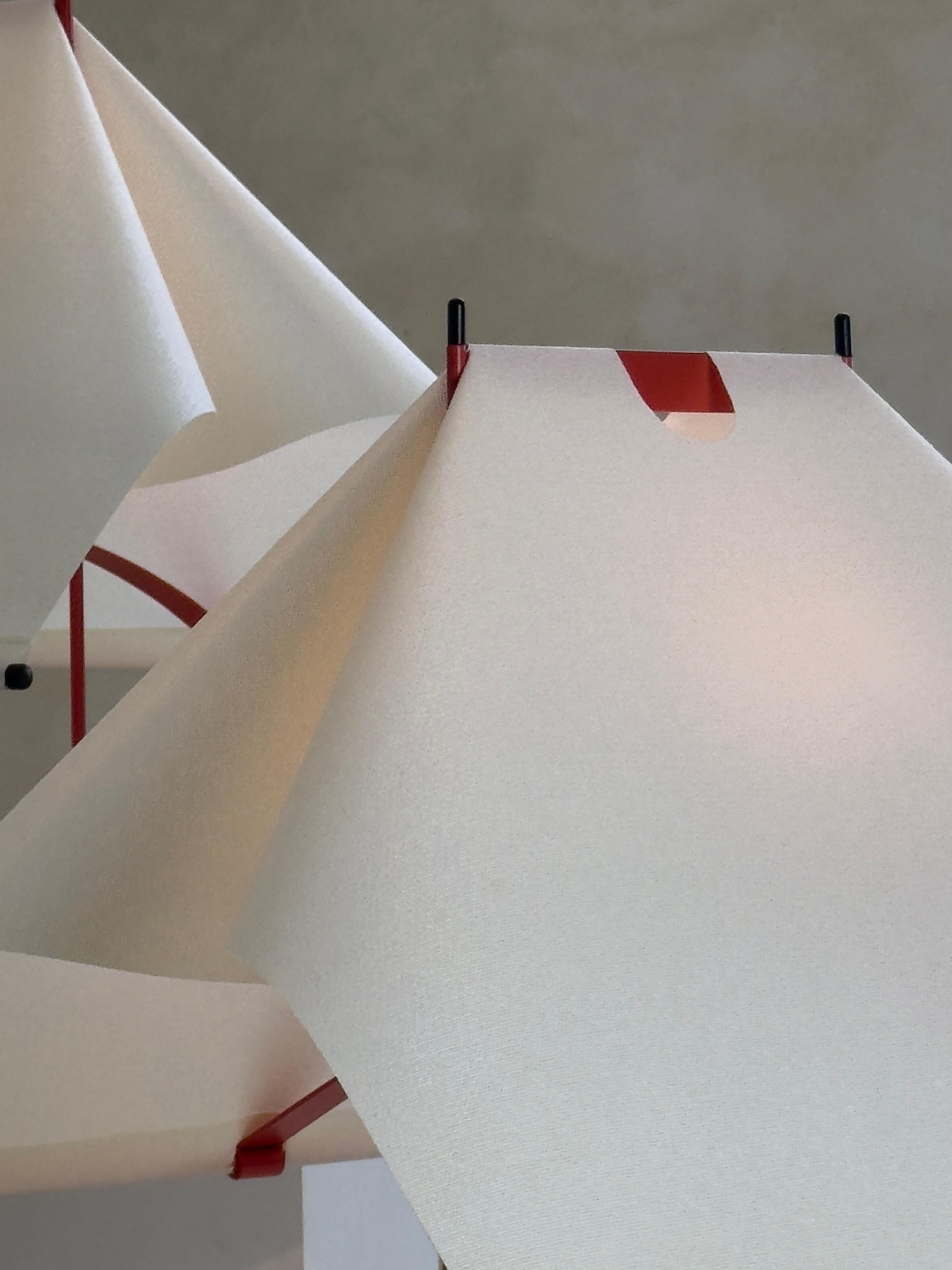 Tischlampen Le Falene, entworfen von Piero De Martini für Arteluce, Italien 1980er Jahre im Angebot 6