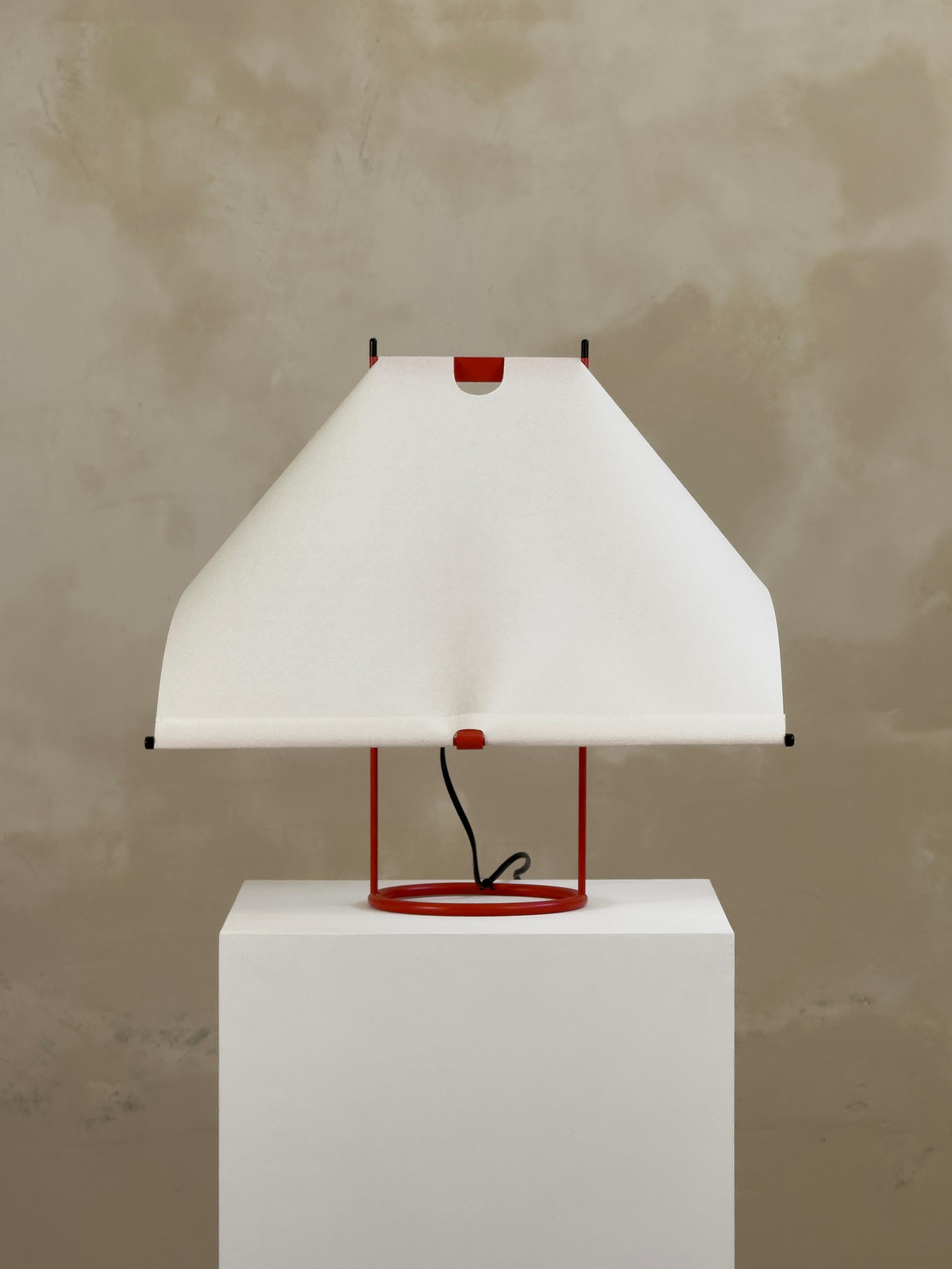 Tischlampen Le Falene, entworfen von Piero De Martini für Arteluce, Italien 1980er Jahre im Angebot 10