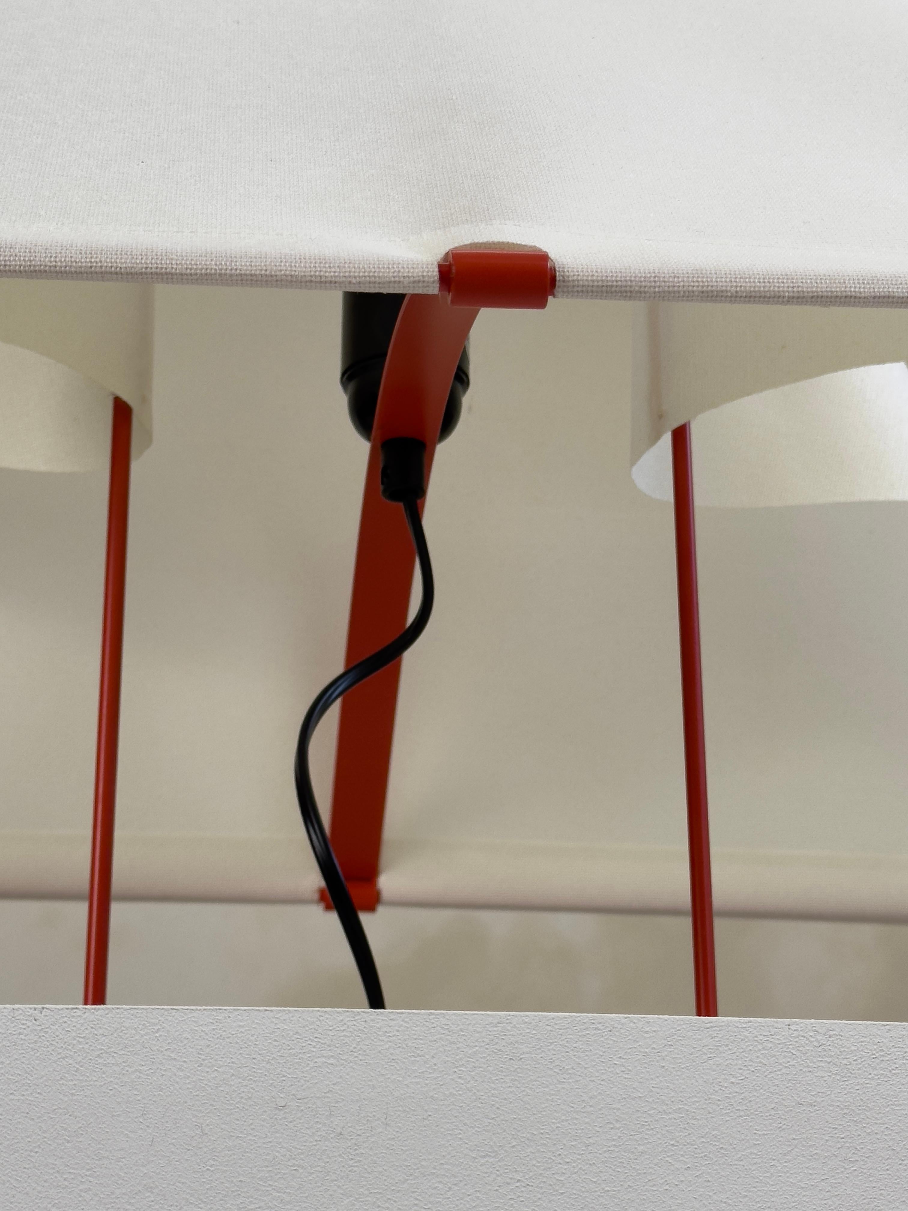Tischlampen Le Falene, entworfen von Piero De Martini für Arteluce, Italien 1980er Jahre im Angebot 11