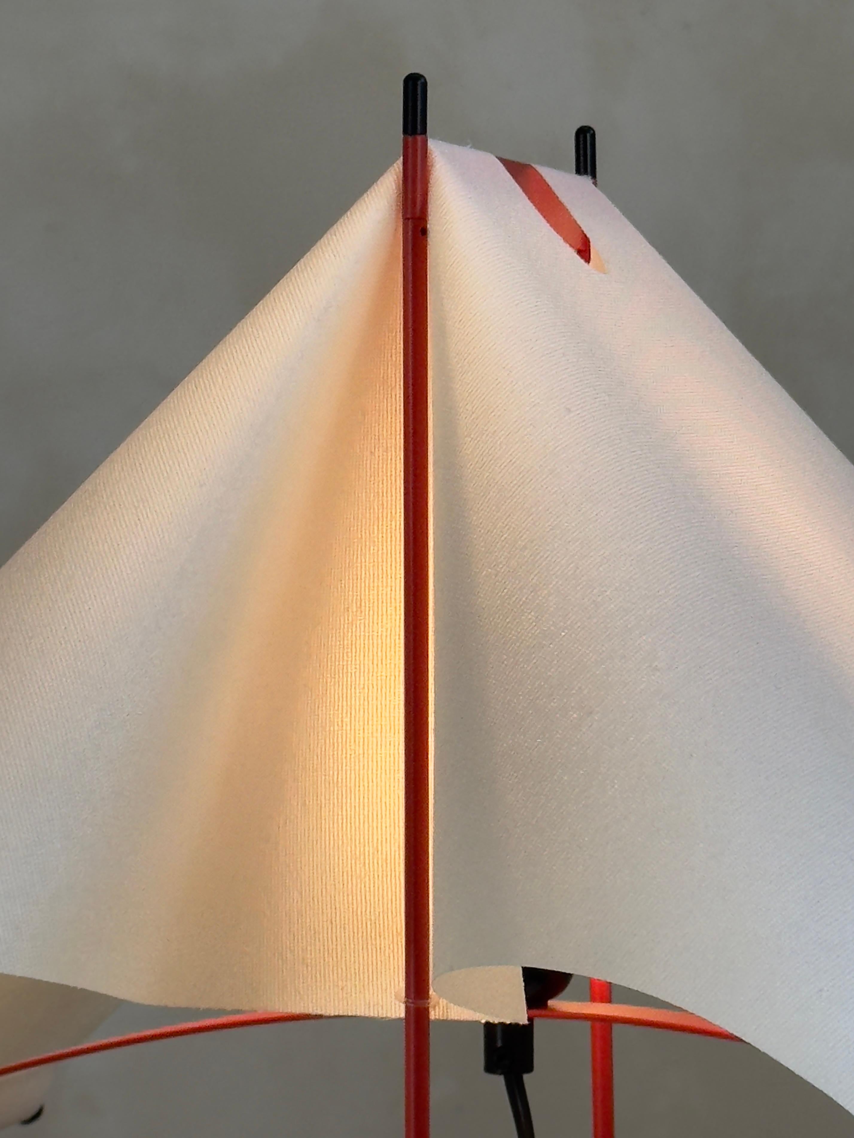 Tischlampen Le Falene, entworfen von Piero De Martini für Arteluce, Italien 1980er Jahre (Italienisch) im Angebot