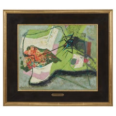 "Le Festin De'Avaignée" Oil on Canvas, Jean de Botton, 1960 (1898-1978)