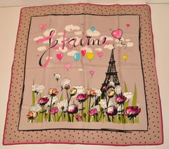 "Le France" "Power of Love" Silk Scarf