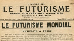 Le Futurisme - Le Futurisme Mondial - Futurisme et Fascisme, Italy 1924