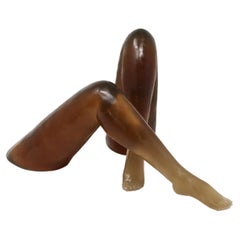 Le Gambe in Cola - Female's Legs Art Sculpture in Resin