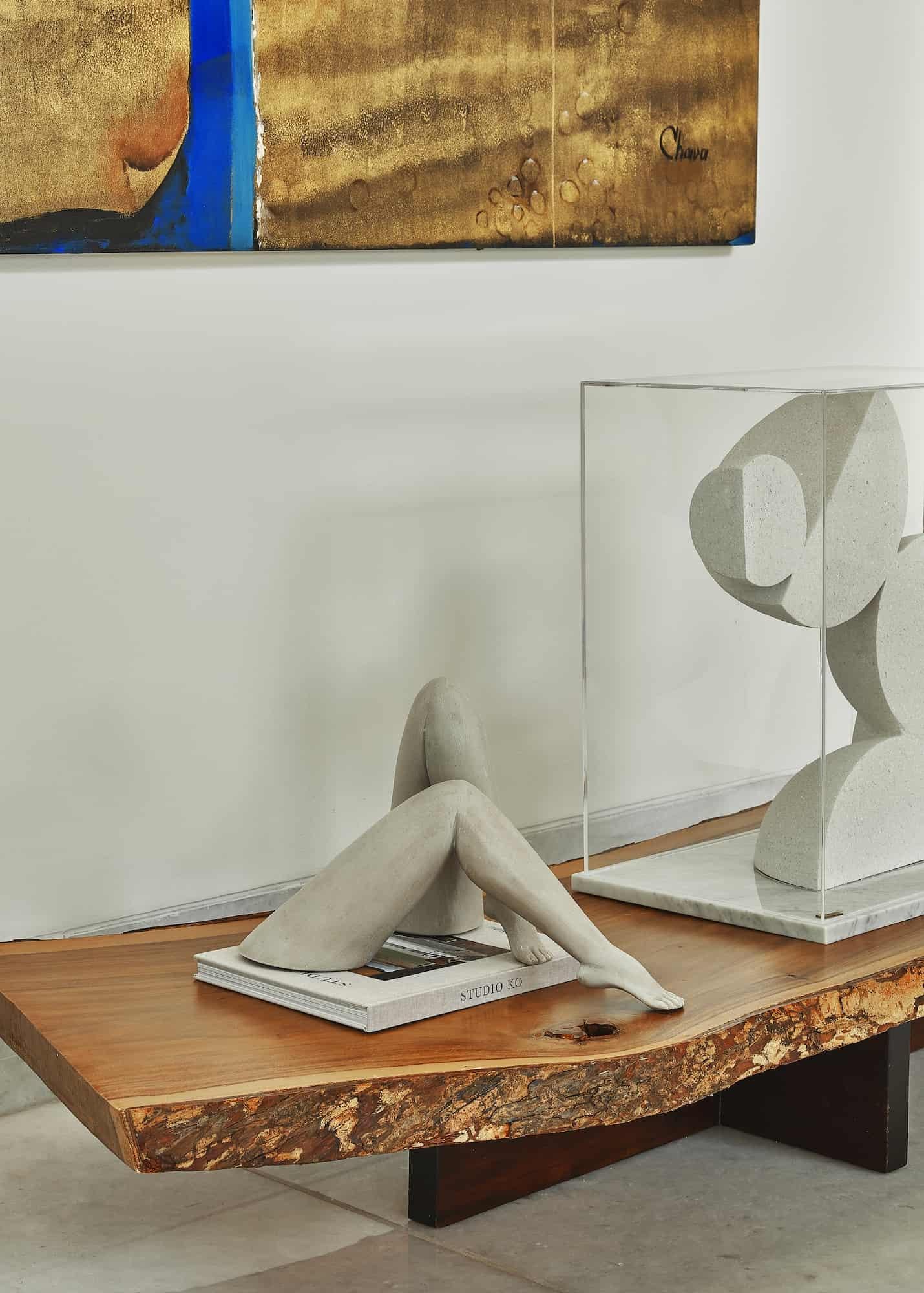 Contemporary Le Gambe Sculpture by Marcela Cure For Sale