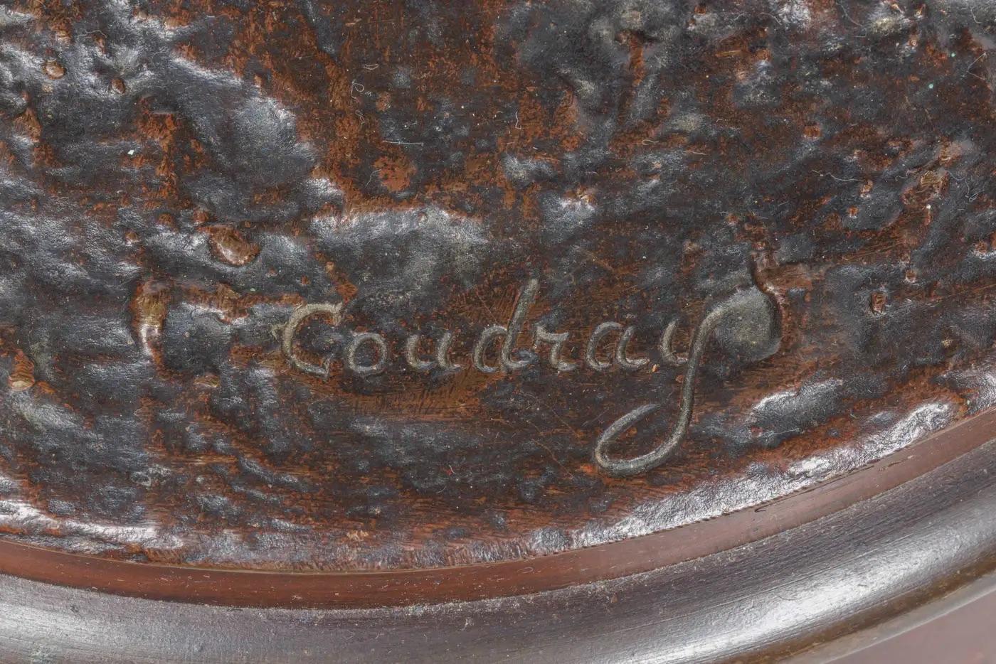 Le Garde Du Harem, sculpture monumentale orientaliste en bronze de G. Coudray C. 18 en vente 5