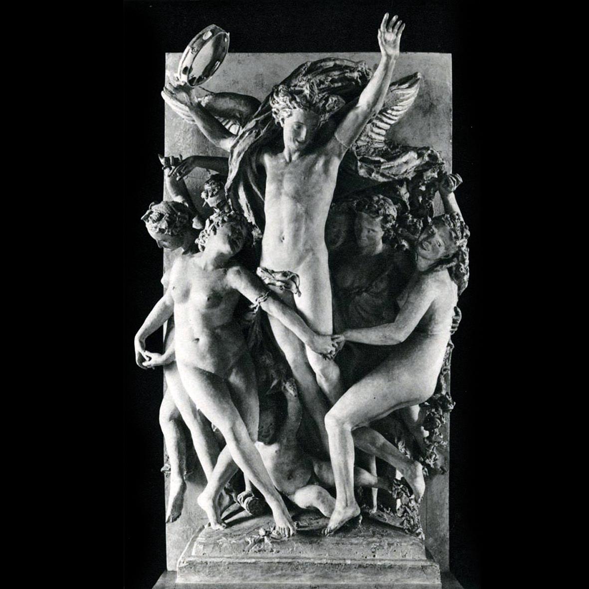 French 'Le Génie de la Danse, n°2', a Patinated Bronze Figure by Carpeaux, Dated 1872