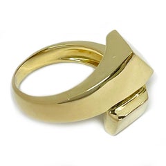 Le-Gi Yellow Gold Bypass Ring