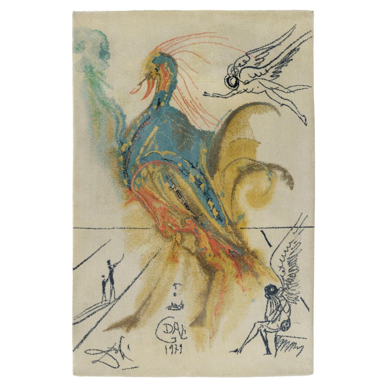 Alfombra de lana Le Grand Pavon Después de Salvador Dalí en venta