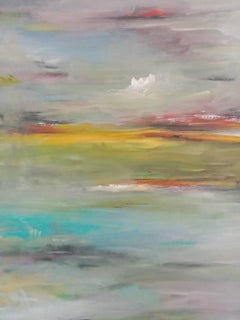 Sole d'autunno, Pittura, Acrilico su tela