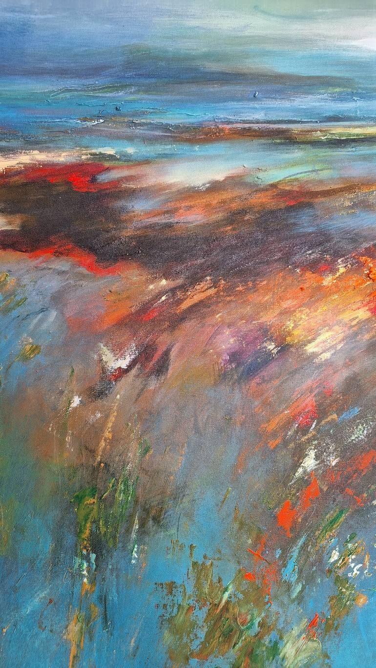 early sunshine in the bay Painting, Painting, Acrylic on Canvas For Sale 2
