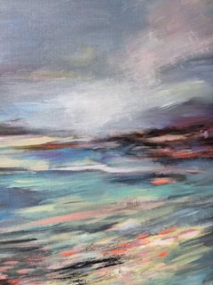 Happy end of the day, Painting, Acrylic on Canvas