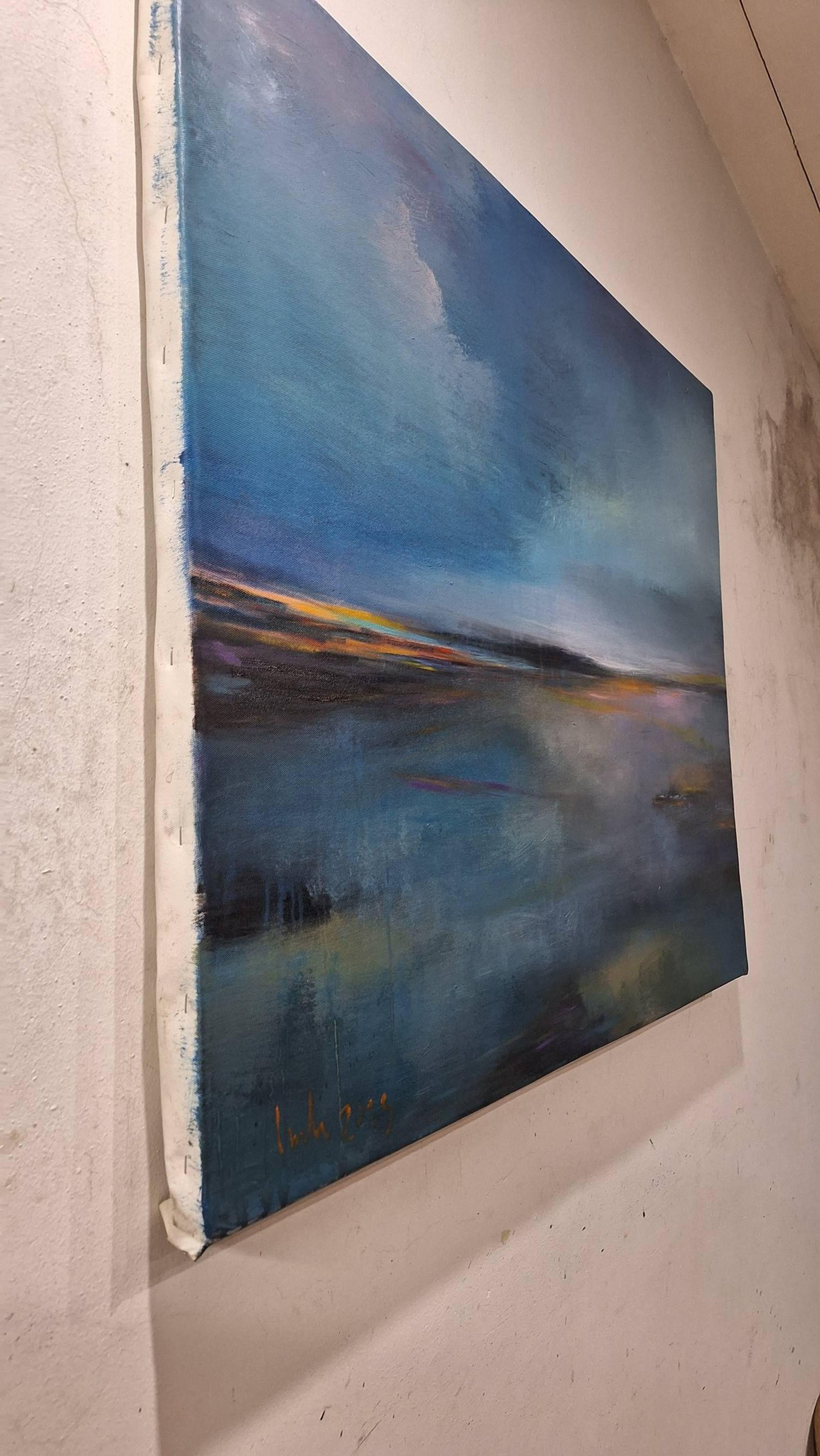 Light yellow, Painting, Acrylic on Canvas For Sale 3