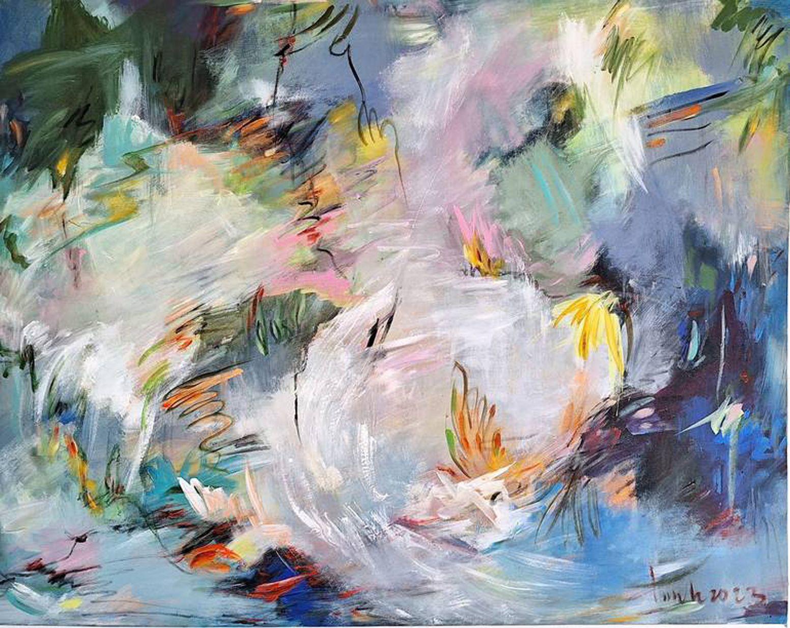 Mémoire, peinture, acrylique sur toile