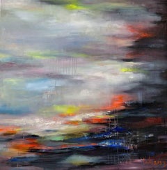 Gemälde von Licht am Ende des Tages, Gemälde, Acryl auf Leinwand