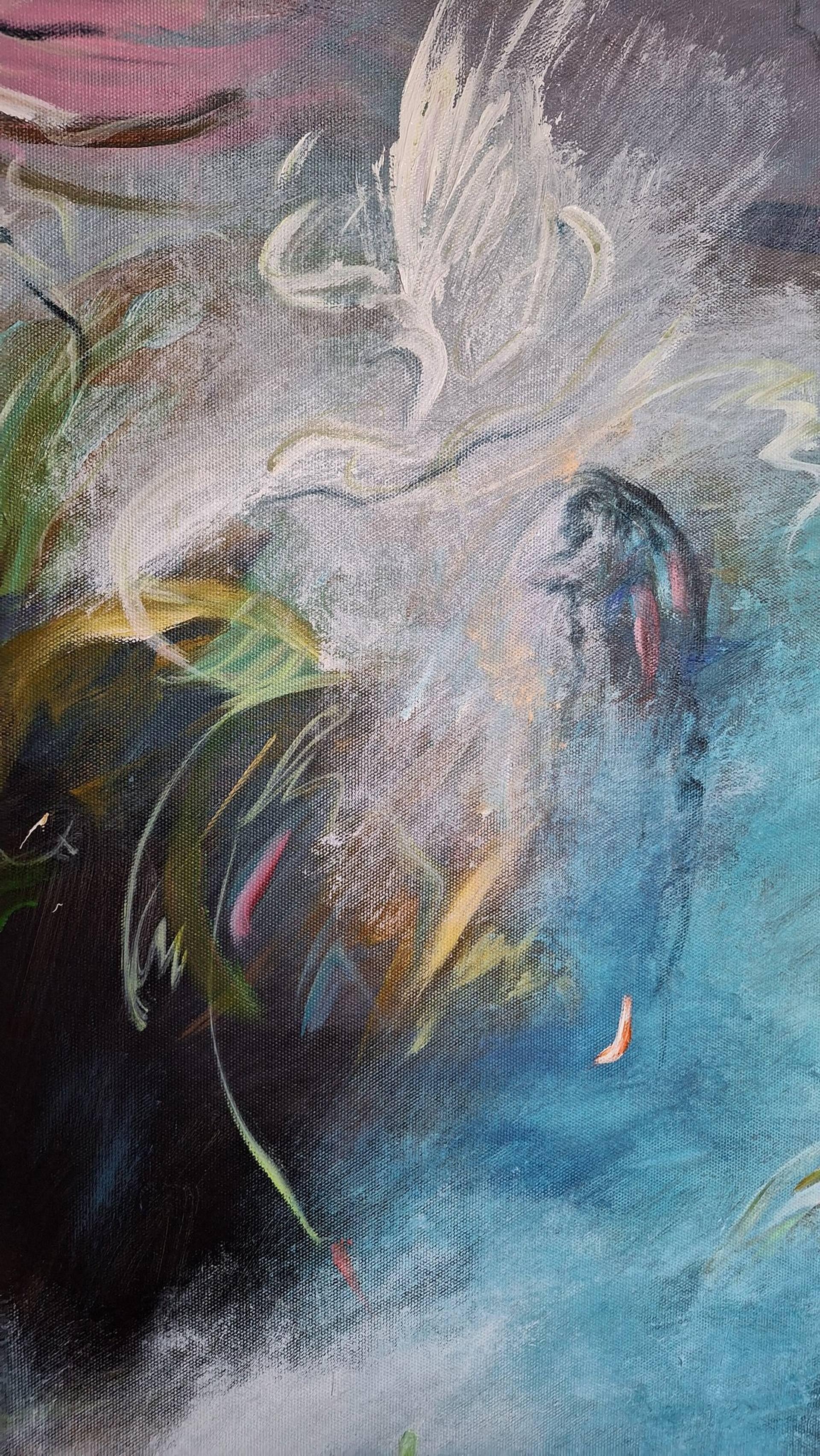 Signs near the summer, Painting, Acrylic on Canvas For Sale 3