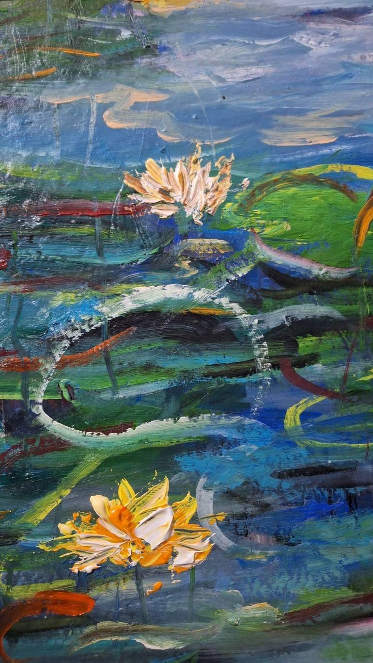 Printemps 01, peinture, acrylique sur toile en vente 1